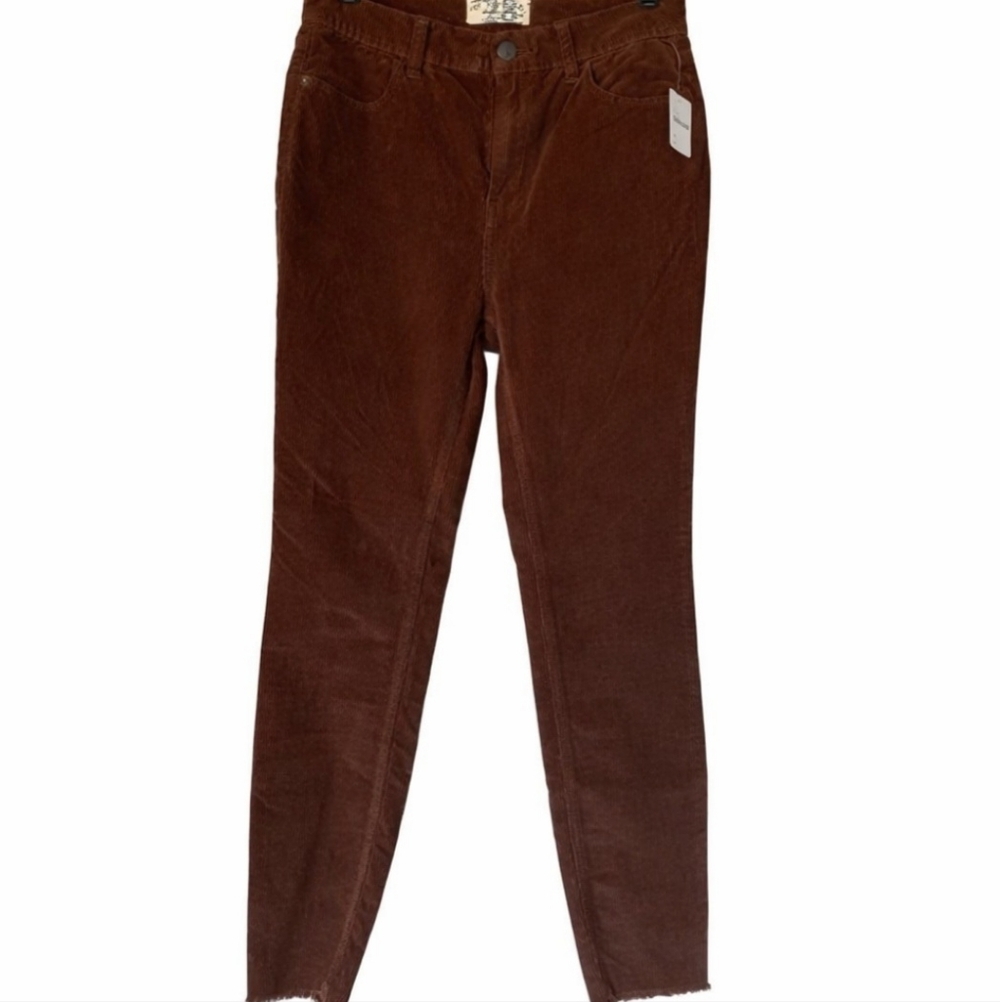 We The Free Brown Skinny Courduroy Size 28